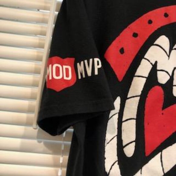 Mod Love Unisex Black T-Shirt Size M Pre-Owned. - Picture 4 of 14